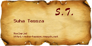 Suha Tessza névjegykártya